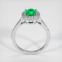 1.05 Ct. Emerald   Ring, Platinum 950 3