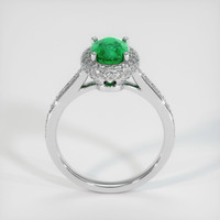 1.21 Ct. Emerald Ring, Platinum 950 3