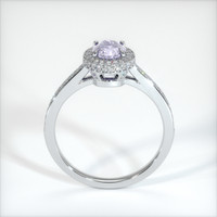 1.26 Ct. Bi Color Sapphire Ring, 10K White Gold 3