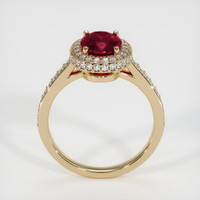 2.03 Ct. Ruby Ring, 10K Yellow Gold 3