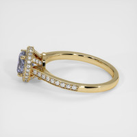 1.26 Ct. Bi Color Sapphire Ring, 14K Yellow Gold 4