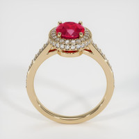 1.53 Ct. Ruby Ring, 14K Yellow Gold 3
