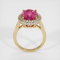 8.00 Ct. Sapphire Ring, 18K Yellow Gold 3