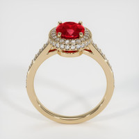 1.80 Ct. Ruby Ring, 18K Yellow Gold 3
