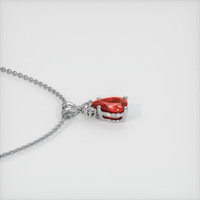 1.18 Ct. Ruby Pendant, Platinum 950 3