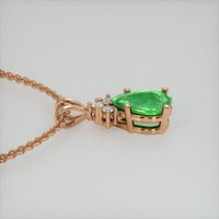 1.70 Ct. Gemstone Pendant, 14K Rose Gold 3