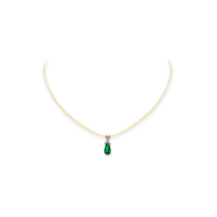 Jewelry image on model