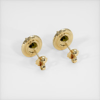 <span>3.10</span>&nbsp;<span class="tooltip-light">Ct.Tw.<span class="tooltiptext">Total Carat Weight</span></span> Gemstone Earrings, 14K Yellow Gold 4