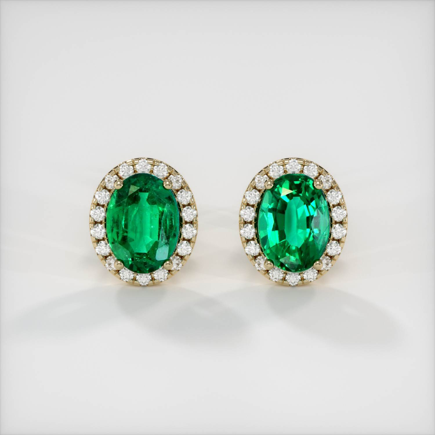 18k emerald earring（antique）ファッション