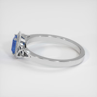 0.66 Ct. Sapphire Ring, Platinum 950 4