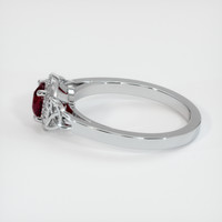 0.68 Ct. Ruby Ring, Platinum 950 4