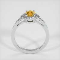 1.04 Ct. Yellow Sapphire Ring, Platinum 950 3