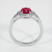 1.19 Ct. Ruby Ring, 14K White Gold 3