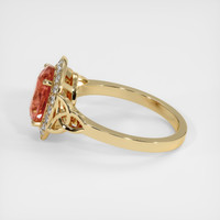 3.03 Ct. Sapphire Ring, 14K Yellow Gold 4