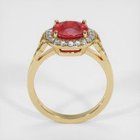 2.66 Ct. Ruby Ring, 14K Yellow Gold 3