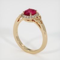 Ruby Ring 1.19 Ct., 14K Yellow Gold Preview