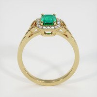 Emerald Ring 1.28 Ct. 18K Yellow Gold Preview