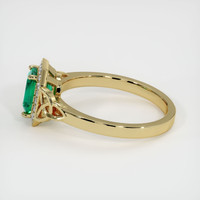 Emerald Ring 1.28 Ct. 18K Yellow Gold Preview