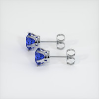 <span>2.14</span>&nbsp;<span class="tooltip-light">Ct.Tw.<span class="tooltiptext">Total Carat Weight</span></span> Sapphire Earrings, 14K White Gold 3