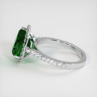 2.97 Ct. Emerald Ring, Platinum 950 4