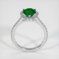 1.49 Ct. Emerald Ring, Platinum 950 3
