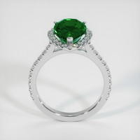 2.85 Ct. Emerald Ring, Platinum 950 3