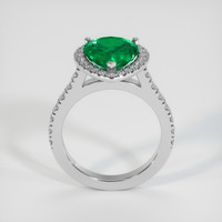 2.42 Ct. Emerald Ring, Platinum 950 3