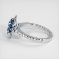 1.51 Ct. Gemstone Ring, Platinum 950 4