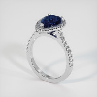 1.79 Ct. Sapphire Ring, Platinum 950 2
