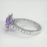 2.55 Ct. Purple Sapphire Ring, Platinum 950 4