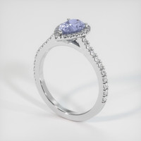 1.90 Ct. Sapphire Ring, Platinum 950 2