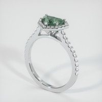1.20 Ct. Sapphire Ring, Platinum 950 2