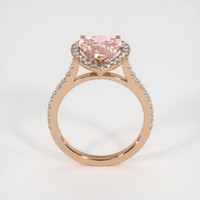 4.17 Ct. Sapphire Ring, 14K Rose Gold 3