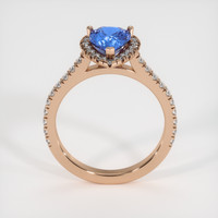 1.60 Ct. Sapphire Ring, 14K Rose Gold 3