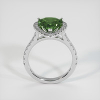 3.05 Ct. Sapphire Ring, 14K White Gold 3