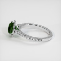 2.52 Ct. Sapphire Ring, 14K White Gold 4