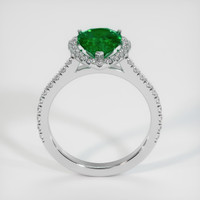 1.49 Ct. Emerald Ring, 18K White Gold 3