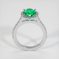 1.52 Ct. Emerald Ring, 18K White Gold 3