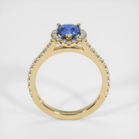 1.25 Ct. Sapphire Ring, 14K Yellow Gold 3
