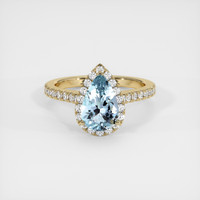 1.49 Ct. Gemstone Ring, 14K Yellow Gold 1