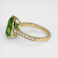 5.26 Ct. Sapphire Ring, 14K Yellow Gold 4