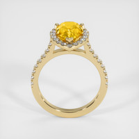 3.63 Ct. Sapphire Ring, 14K Yellow Gold 3