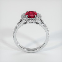 1.39 Ct. Ruby Ring, Platinum 950 3