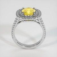 4.08 Ct. Sapphire Ring, Platinum 950 3