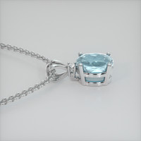 2.08 Ct. Gemstone Pendant, Platinum 950 3