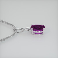 3.83 Ct. Gemstone Pendant, Platinum 950 3