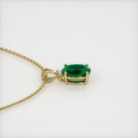 Emerald Pendant 1.00 Ct., 18K Yellow Gold Preview