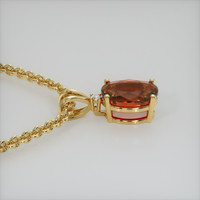 5.16 Ct. Gemstone Pendant, 18K Yellow Gold 3