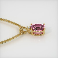 3.24 Ct. Gemstone Pendant, 18K Yellow Gold 3