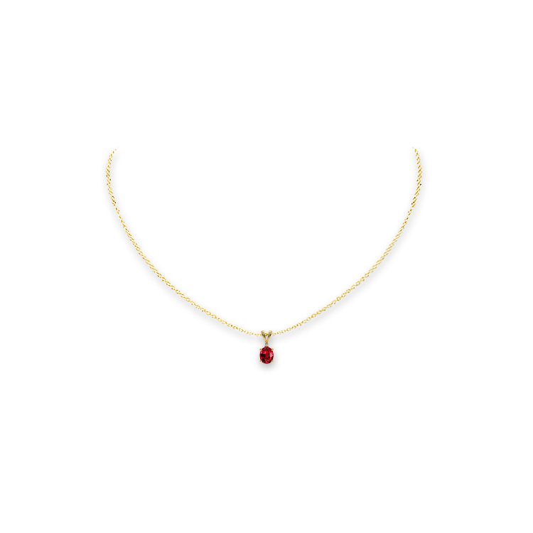 Jewelry image on model